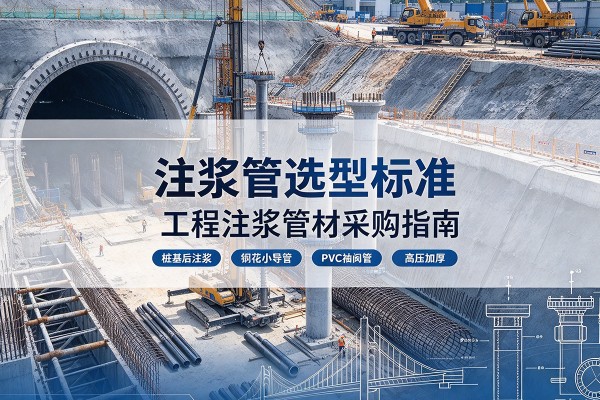 聂拉木注浆管选型标准