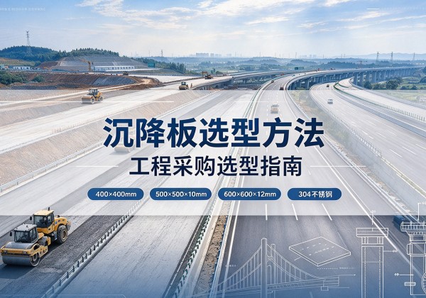 聂拉木沉降板选择方法